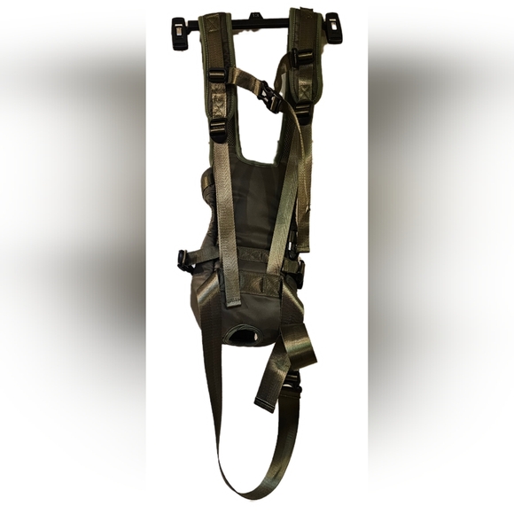 Army Green PetBonus Breathable Front Adjustable Small Dog Carrier Mesh Padded - Picture 2 of 14